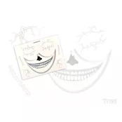 Schädel Maske Tattoo Aufkleber