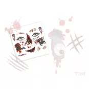 Skorpione & Schnitte Maske Tattoo Aufkleber