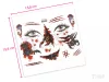 Skorpione & Schnitte Maske Tattoo Aufkleber