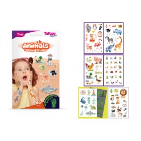 Tiertattoo Aufkleber Set