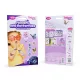 Schmetterlinge und Blumen Tattoo Sticker Set