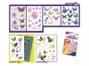 Schmetterlinge und Blumen Tattoo Sticker Set