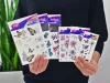 Schmetterlinge und Blumen Tattoo Sticker Set