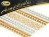 Gold-Tattoo 21x15cm Armband, Fußkette