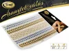 Gold-Tattoo 21x15cm Armband, Fußkette