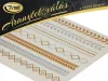 Gold-Tattoo 21x15cm Armband, Fußkettchen