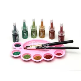 Tappancs-Palette für Gesichts- und Glitzerbemalung
