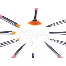 Pinselset 10 Stk. Rosa
