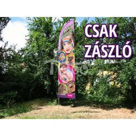  Hai-Flagge mit Gesichts- und Körperbemalungsmustern 350x80cm