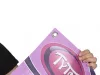 Glitzertattoo-Banner für draußen 70x100cm