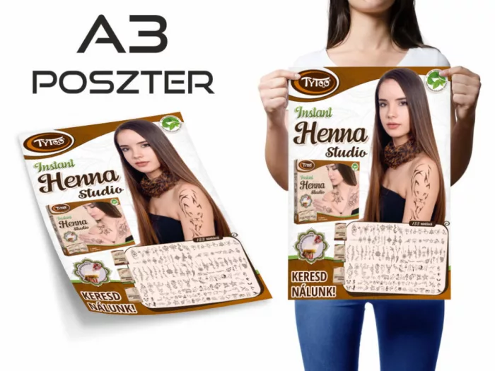 Henna Poster - Studio