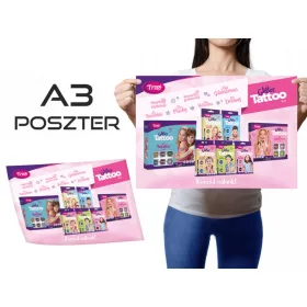 Glitzertattoo Poster - TyToo neues Design