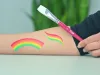 TyToo Flacher Pinsel 3/4 für Gesichtsbemalung