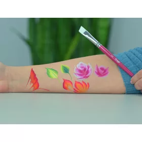 TyToo Schräger Pinsel 5/8 für Gesichtsbemalung