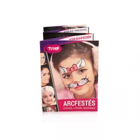Schritt-für-Schritt-Gesichts-Malbuch für Anfänger Bunt