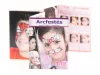 Schritt-für-Schritt-Gesichts-Malbuch für Anfänger Bunt
