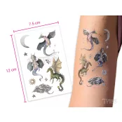 Drachen-Tattooaufkleber