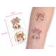 Tiger Tattoo mit Blume