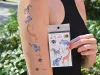 Tier-Tattoo-Aufkleber