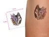 Wolf Tattoo Aufkleber
