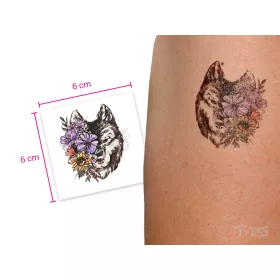 Wolf Tattoo Aufkleber