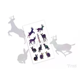 Himmel Muster Tiere Aufklebe-Tattoo
