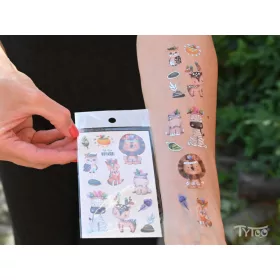 Kleintier Tattoo Aufkleber