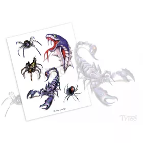 Kriechende Tiere Sticker Tattoos