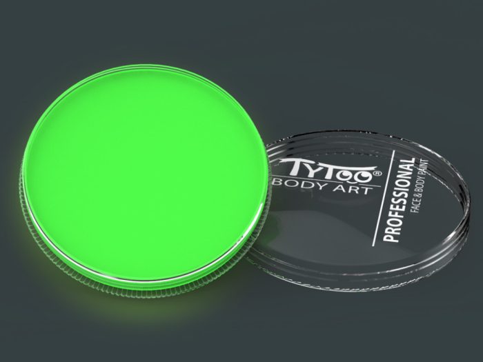 TyToo Gesichtsbemalung 30g UV-Neon Lindgrün