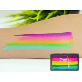 TyToo UV-Neon Csíkos arcfesték 30g Neon Szivárvány Új