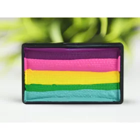TyToo UV-Neon Csíkos arcfesték 30g Neon Szivárvány Új