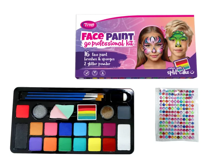 TyToo Go Professional Kit Gesichtsbemalungsset
