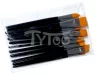 12-teiliges Schwarzes Pinselset