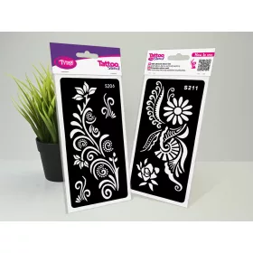 2-teiliges Körperschablonen-Set S206-S211