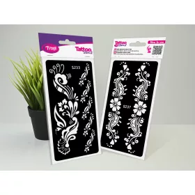 2-teiliges Körperbemalungsschablonen-Set S233-S237
