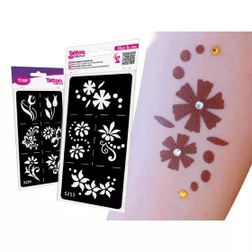 2-teiliges Körperschablonen-Set S250-S253