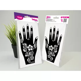 2-teiliges Körperschablonen-Set für Handrücken S130