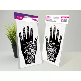 2-teiliges Körperschablonen-Set für Handrücken S112