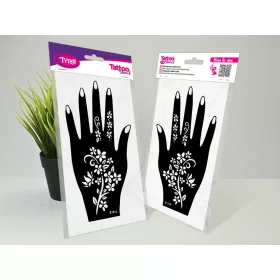 2-teiliges Körperschablonen-Set für Handrücken S131