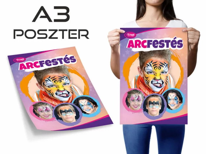 Gesichtsbemalung Poster - Jungen