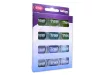 Glitzerset 12 x 2,5 ml kalte Farben