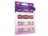 Glitzerset 12 x 2,5 ml warme Farben
