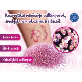 Glitzerset 12 x 2,5 ml Zusatzfarben