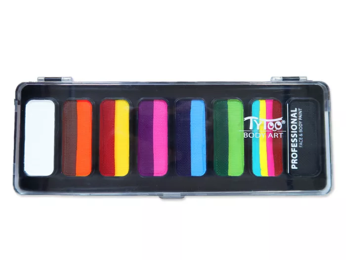 TyToo Smart Palette Arcfesték szett 13-15g Csíkos színekkel