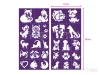 Cats & Dogs - Hunde und Katzen Schablonenset