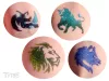 Beastly Animals - Wildtiere Schablonenset