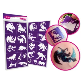 Beastly Animals - Wildtiere Schablonenset