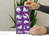 Beastly Animals - Wildtiere Schablonenset