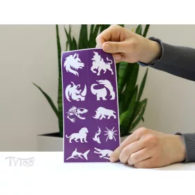 Beastly Animals - Wildtiere Schablonenset