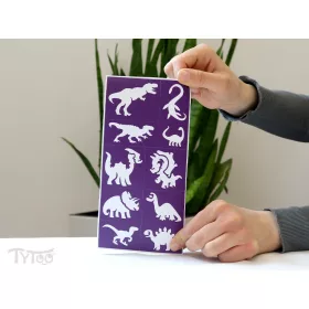 Dinosaurier - Dinosaurier Schablonenset